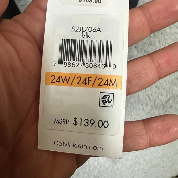 Calvin Klein Womens Black Button Professional Suit Blazer Jacket Plus 24W NWT - Picture 8 of 12